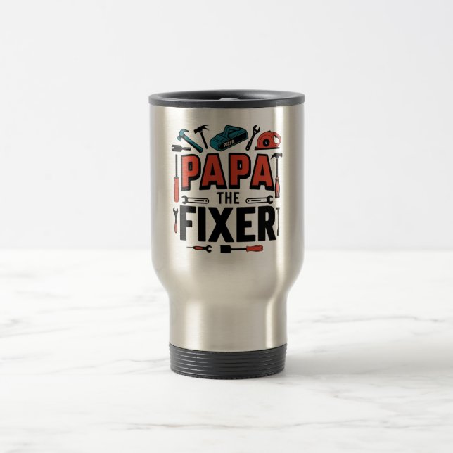 Pappa den fasta pennan Mugg-Fars dag-gift Resemugg (Center)