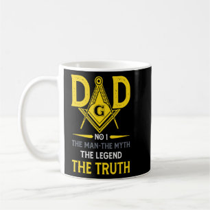 Pappa den man Masonic Myth, sanningen om förklarin Kaffemugg