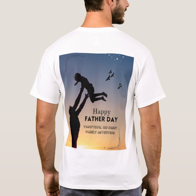 Pappa: Den ursprungliga Handymannen T Shirt (Baksida)