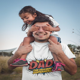 Pappa: Den ursprungliga superhjälten - Perfekten F T Shirt