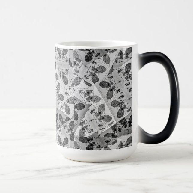 Pappa Design för högteknologiläraren Student Magisk Mugg (Höger)