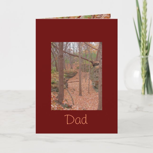 Pappa-designkort Kort (Framsida)