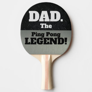 Pappa, det lysande lilla Sack Talk Black Silver-sp Pingisracket