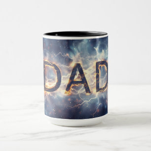 "Pappa" Digital Art Mugg