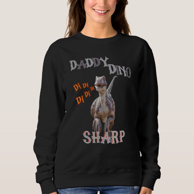 Pappa Dino Vassare Di Di Di Di Di Di T Shirt (Framsida)