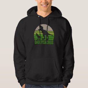 Pappa Dinosaur Daddysaurus Fars dag Hoodie