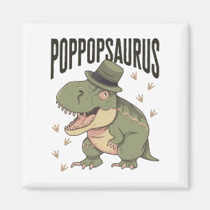 Pappa Dinosaur Fars dag Poppopsaurus Magnet