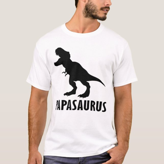 pappa dinosaur t shirt (Framsida)
