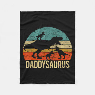 Pappa Dinosaurie Daddysaurus 3 Tre Barn Jul Chris Fleecefilt