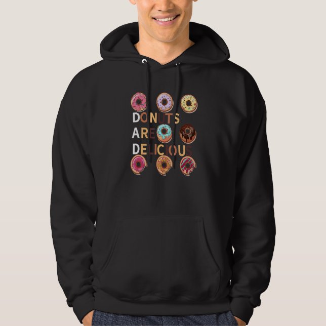Pappa Donuts Hoodie (Framsida)