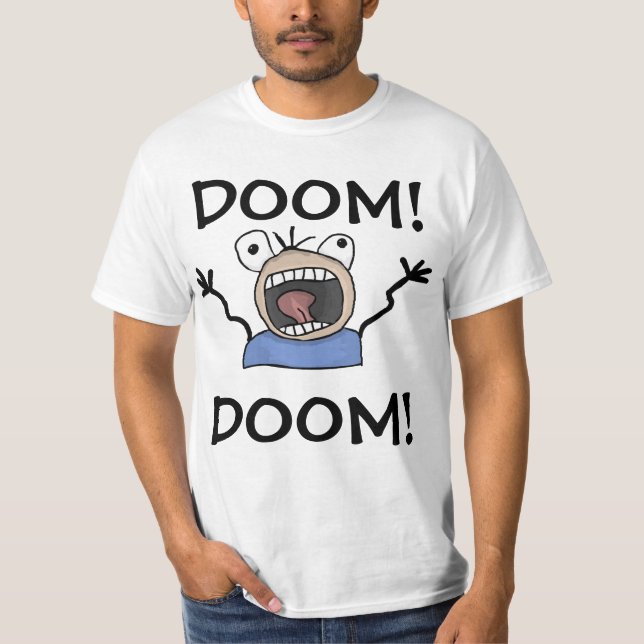 PAPPA DOOM! GUY FUNNY T-SHIRTS (Framsida)