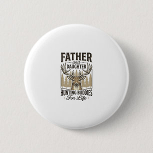 Pappa Dotter Jaktkompisar Hjort Tröja Design_ Knapp