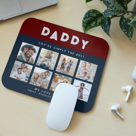 Pappa, du är bara den bästa fotokollagen musmatta