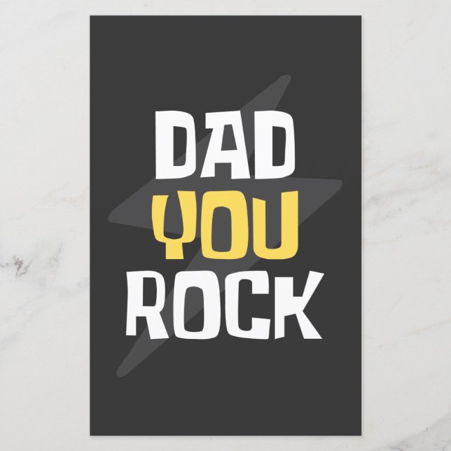 Pappa Du Är Bäst - Fars dag / Födelsedagspresent (Framsida)