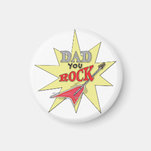 Pappa du är bäst Nyckelring Magnet