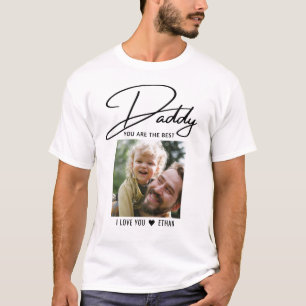 Pappa du är bästa typiska foto t shirt