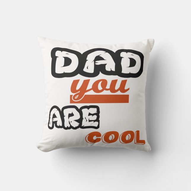 Pappa du är Coola Cushion Kudde (Framsida)
