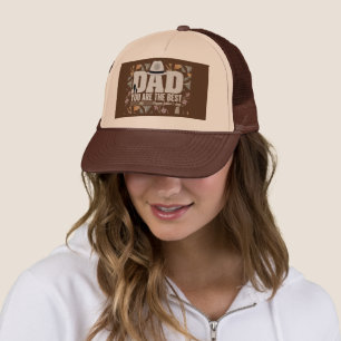 Pappa Du är den bästa designen Keps