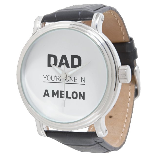 Pappa Du är en i Melon Armbandsur (Vinklad)
