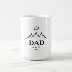 "Pappa, du är Kung" Anpassningsbarna Mugg