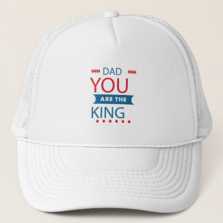 Pappa Du Är Kungen Typografi Hatt Keps
