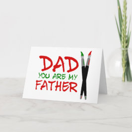 Pappa du är min Far Kort