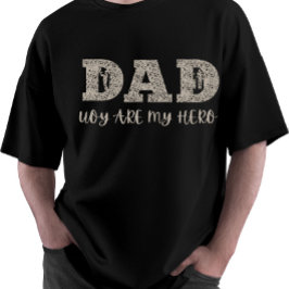 Pappa Du är min Hero Fars dag T Shirt