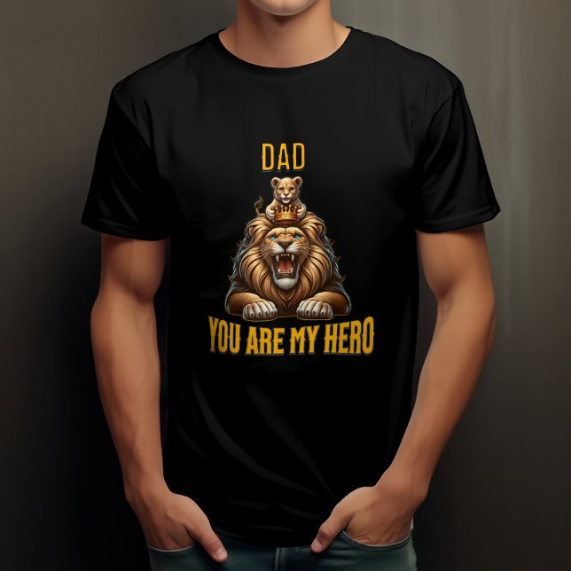 Pappa Du Är Min Hjälte T Shirt (Skapare uppladdad)