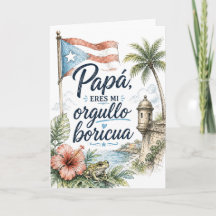 Pappa Du Är Min Puertoricanska Stolthet Fars Dag