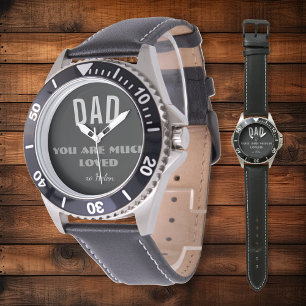 Pappa, du är mycket älskad Klassisk, djärv, elegan Armbandsur