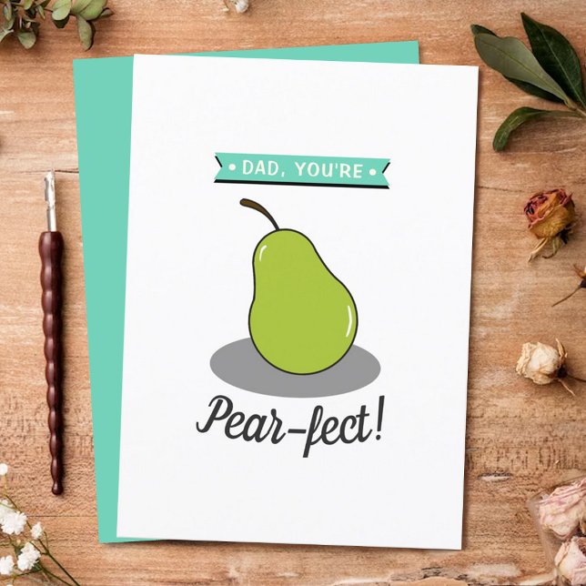 Pappa, du är Pear-Fect! Stollig Pear Fars dag (Skapare uppladdad)