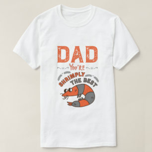 Pappa, du är räkor bästa Prawn Pun T Shirt