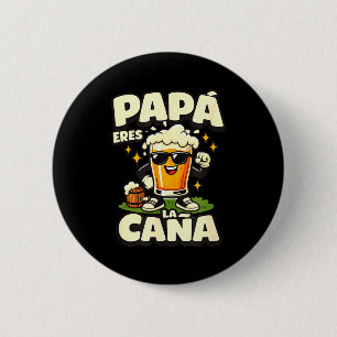 Pappa, du är toppen rolig spansk öl pappa fäder knapp