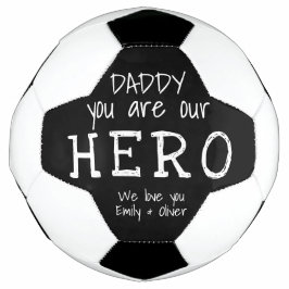 Pappa du är vår Hero Typography Far's Day