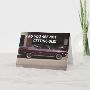 **PAPPA** DU BLIR ETT KLASSISKT BIRTHDAY-KORT KORT