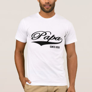 Pappa efter 20XX (anpassadet) T Shirt