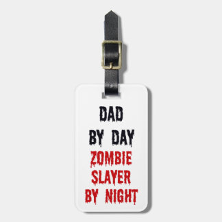 Pappa efter Dag Zombie Sayer efter natt Bagagebricka