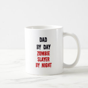 Pappa efter daglig Zombie-skikt efter natt Kaffemugg