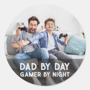 Pappa efter dagspelaren per nattson och Pappa Fars Runt Klistermärke