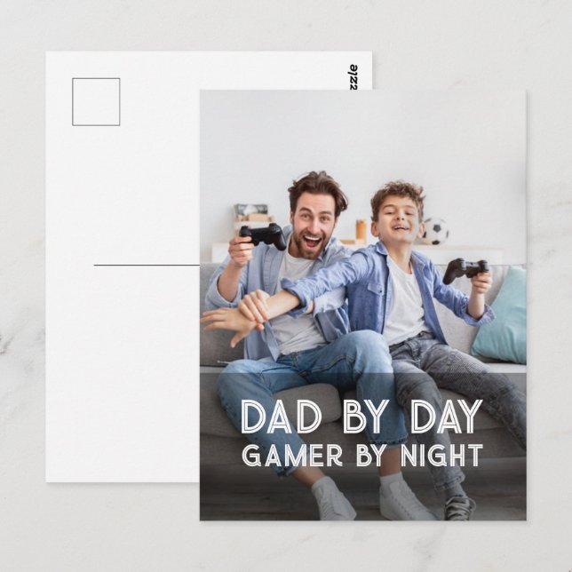 Pappa efter dagspelaren per nattson och Pappa Fars Vykort (Fram/baksida)