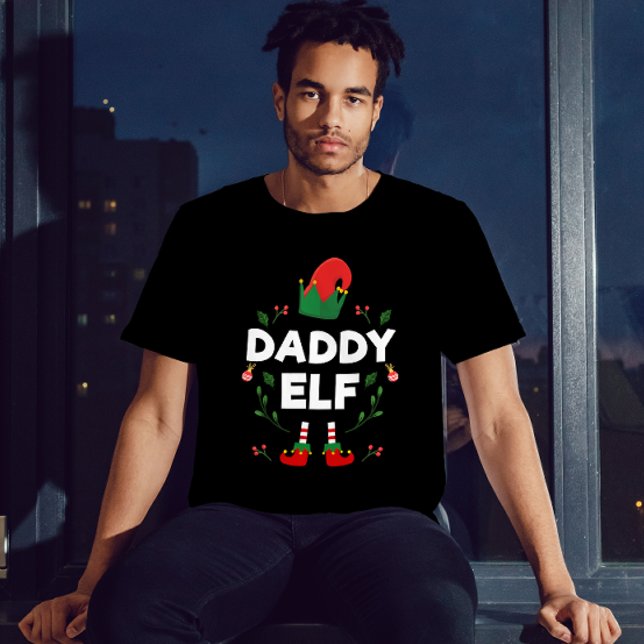 Pappa Elf-familjens matchande christmas-utrustning T Shirt (Skapare uppladdad)
