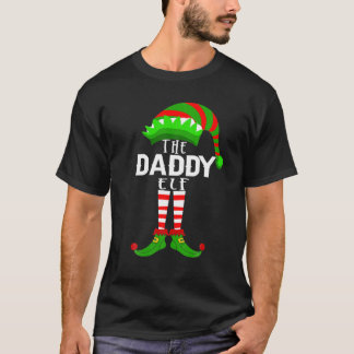 Pappa Elf-julfamiljen Pajama Julafton Kids Me T Shirt