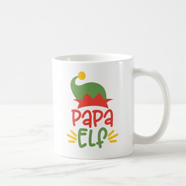 Pappa Elf Kaffemugg (Höger)