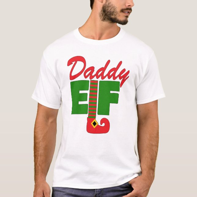 Pappa Elf T Shirt (Framsida)