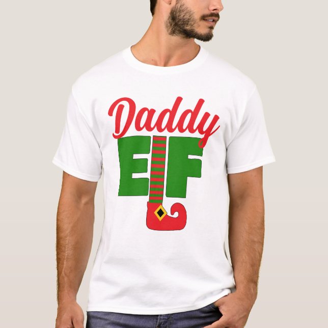 Pappa Elf T Shirt (Framsida)