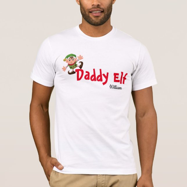 Pappa Elf T Shirt (Framsida)