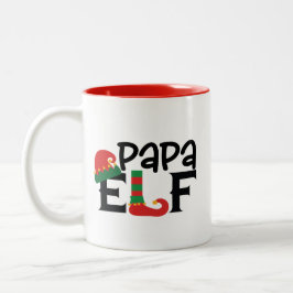 Pappa Elf Två-Tonad Mugg