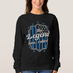 Pappa eller Collegue Retiring Police Officer Pensi T Shirt