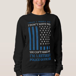 Pappa eller Collegue Retiring Police Officer Pensi T Shirt