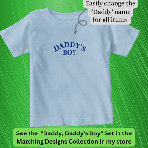 Pappa (eller någon annan namn-titel) Matchande Pap T Shirt